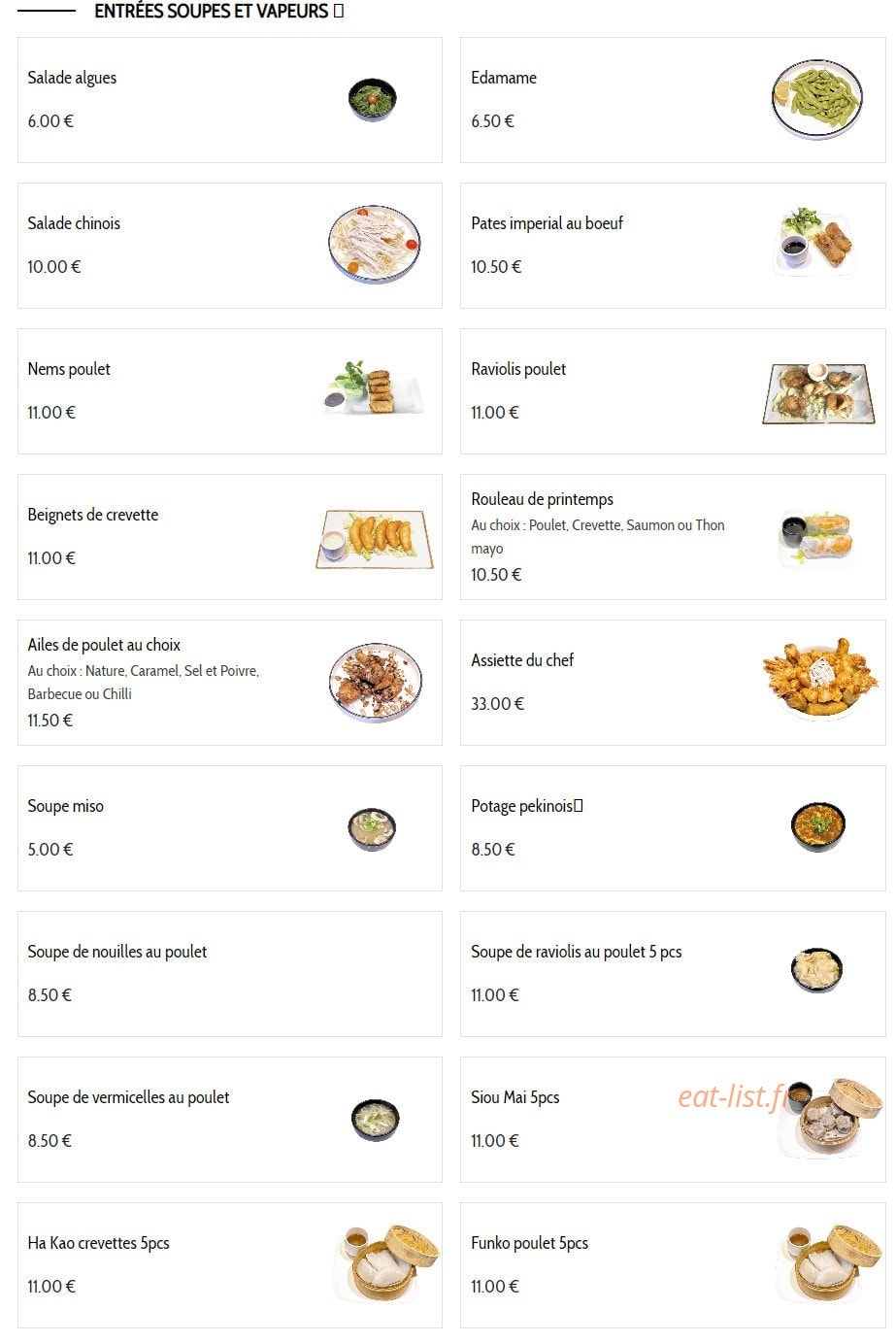 Shinzzo — carte page 3