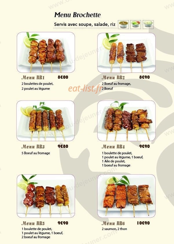 Sushi 123 — carte page 7