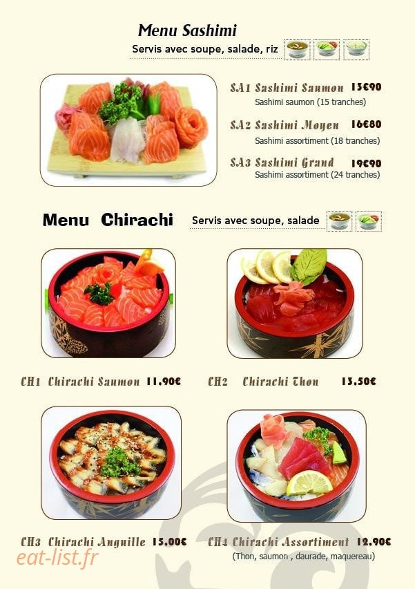 Sushi 123 — carte page 5