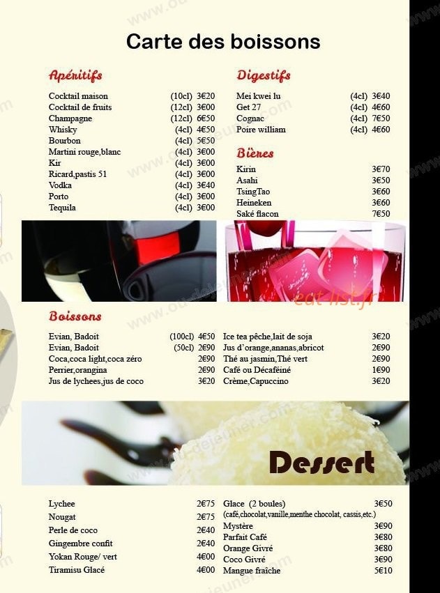 Sushi 123 — carte page 9