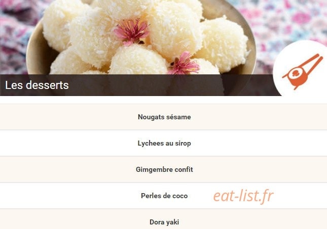 Allo Sushi — carte page 15