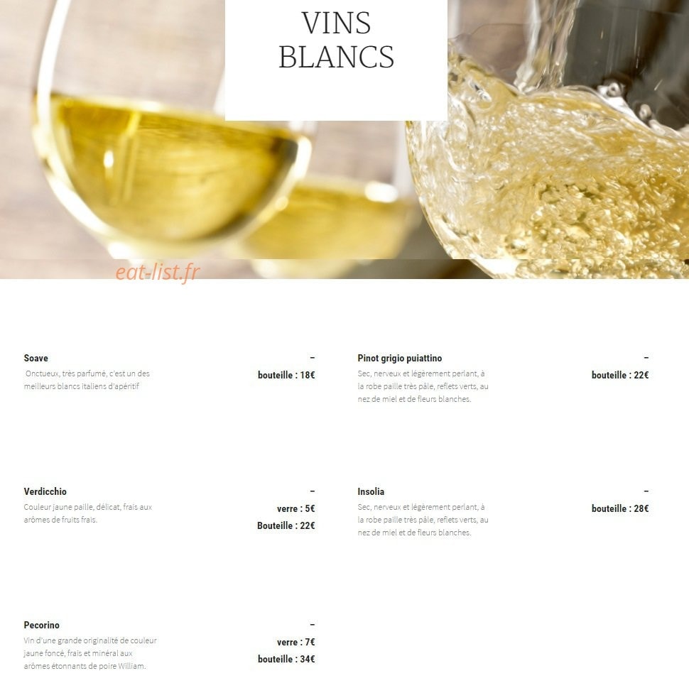 Bro's and co — carte page 7