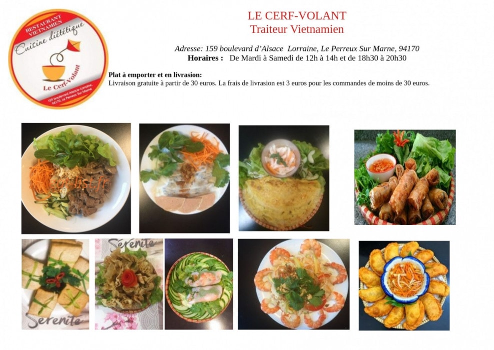 Le Cerf-Volant — carte page 1