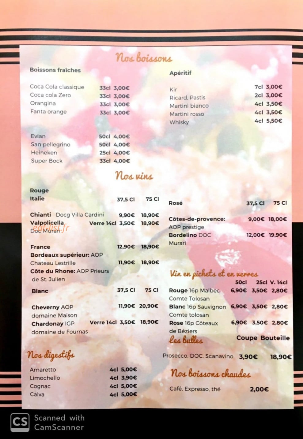 Mama Rosa — carte page 4