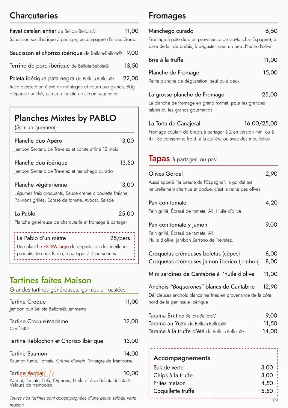 Pablo — carte page 1