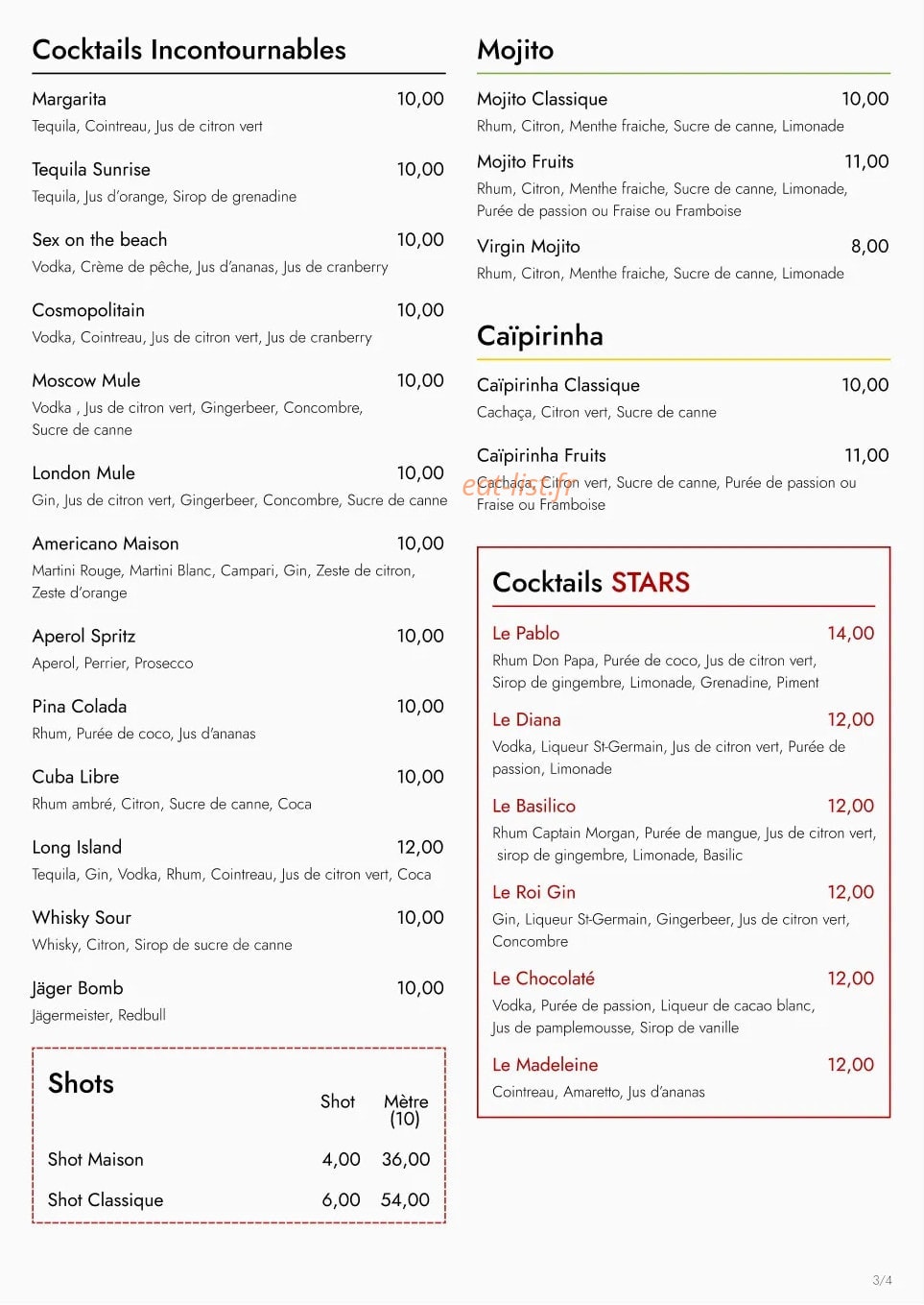 Pablo — carte page 3