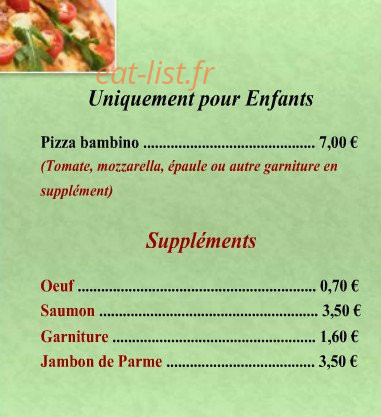 Pizza Vivaldi — carte page 14