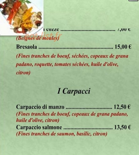 Pizza Vivaldi — carte page 3