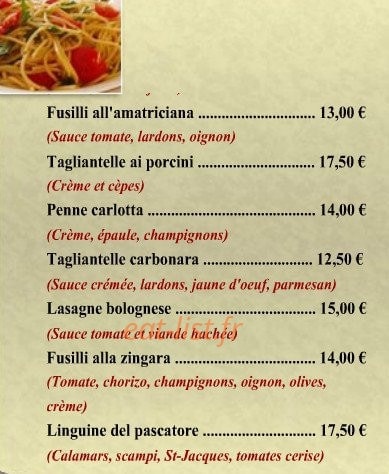 Pizza Vivaldi — carte page 6