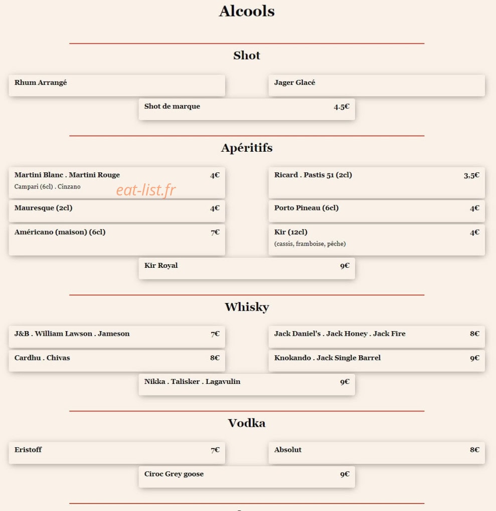Blanc sur rouge — carte page 8