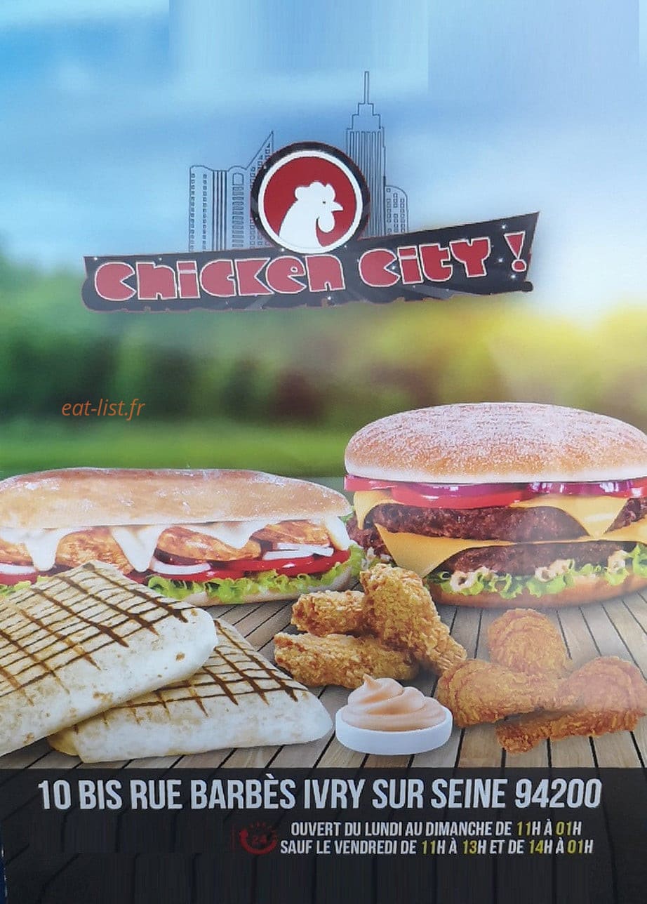 Chicken City à Ivry Sur Seine - menu et photos