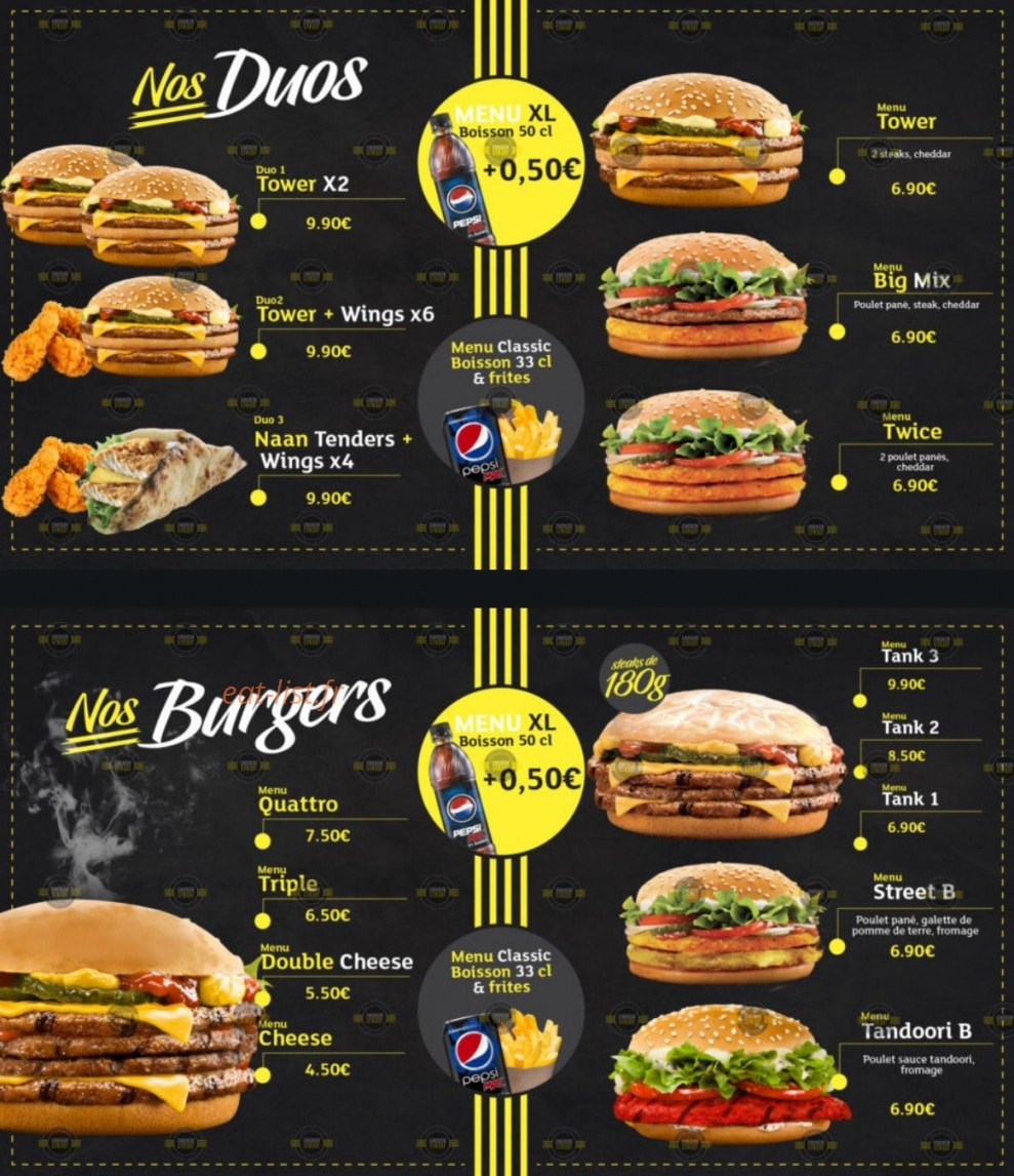 Chicken Street — carte page 2