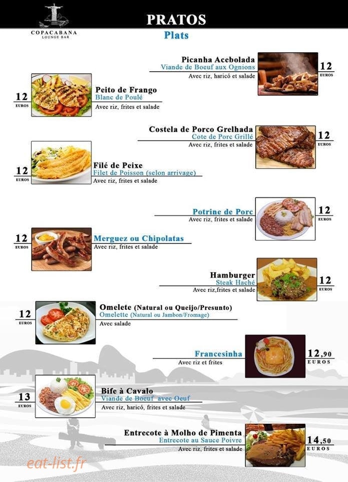 Copacabana — carte page 5