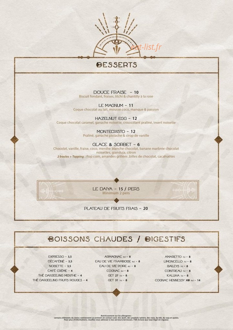 Daiya — carte page 3