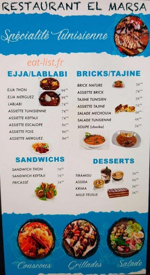 El marsa — carte page 2