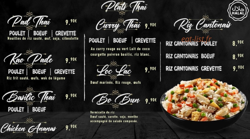Food Vibes — carte page 5