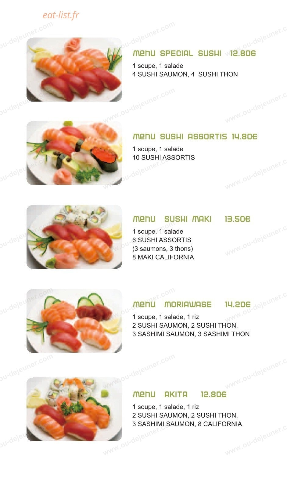 Junmai — carte page 4