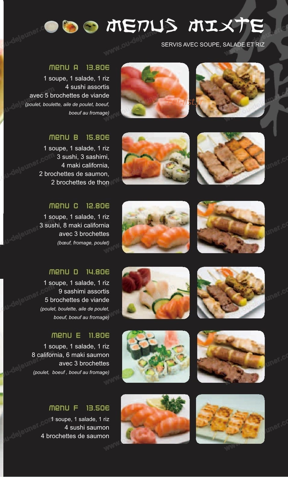 Junmai — carte page 7