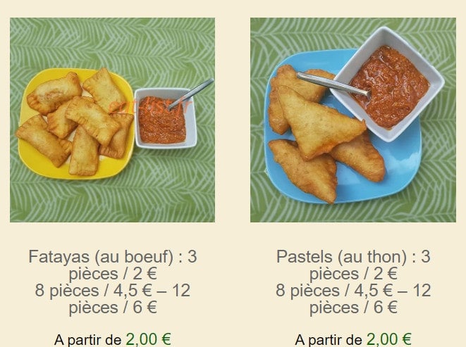 la table de Mame — carte page 1