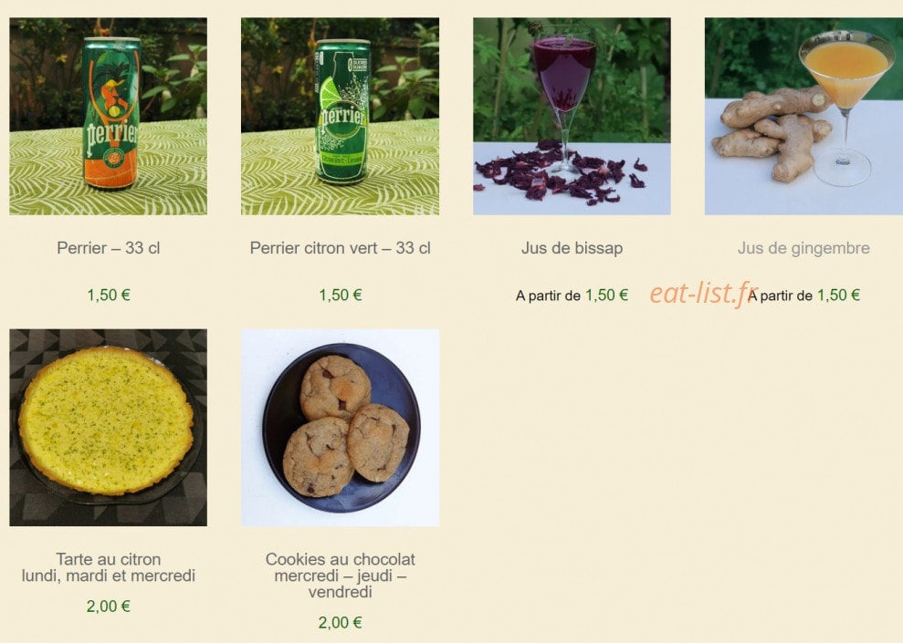 la table de Mame — carte page 3