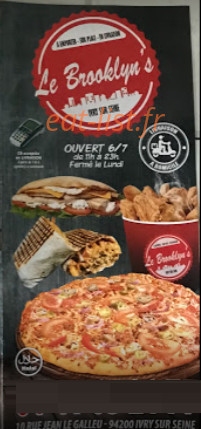 Le Brooklyn's — carte page 1