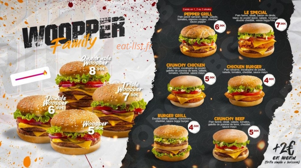 Original Burger Grill — carte page 3