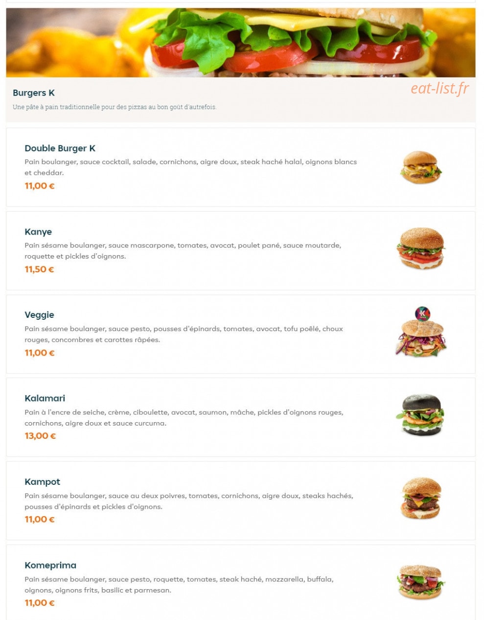 Point K — carte page 4