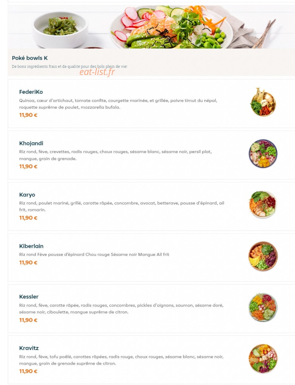 Point K — carte page 6