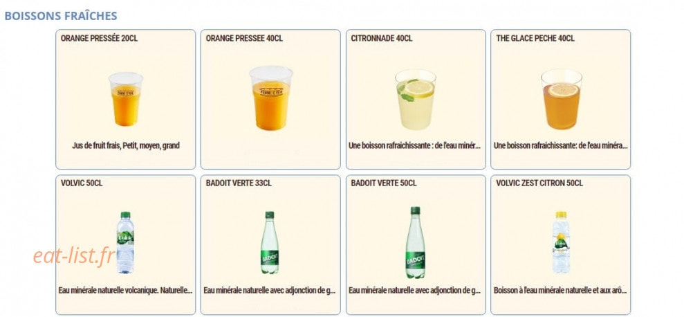 Pomme de Pain — carte page 8