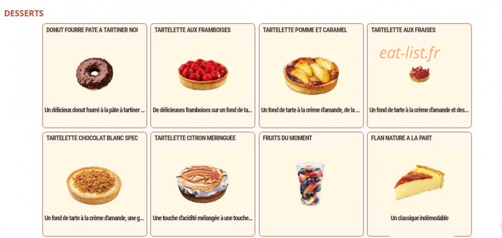 Pomme de Pain — carte page 6