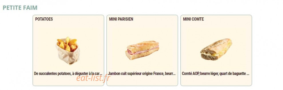 Pomme de Pain — carte page 3