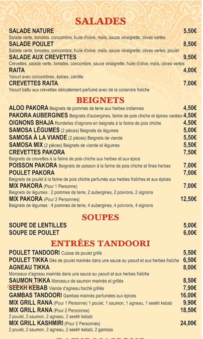Rana — carte page 1