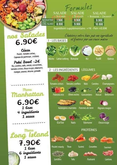 Salad Park — carte page 2
