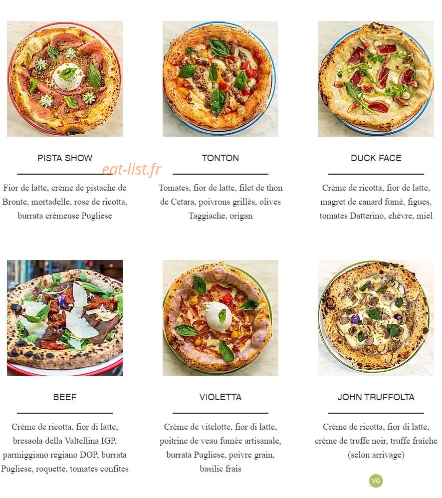 Soho Restaurant — carte page 2