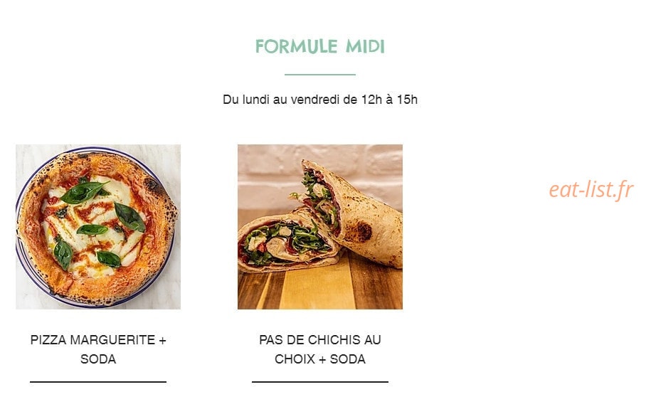 Soho Restaurant — carte page 5
