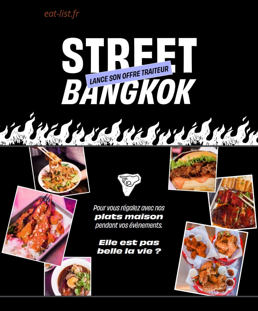 Street Bangkok — carte page 1