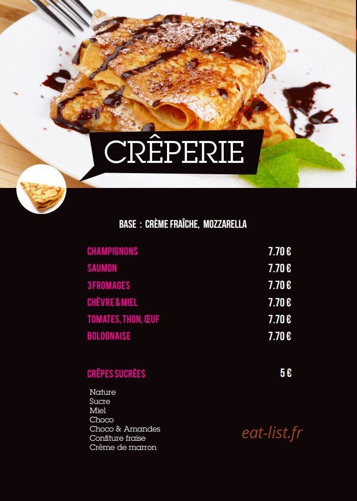 770 Seven Seventy — carte page 8