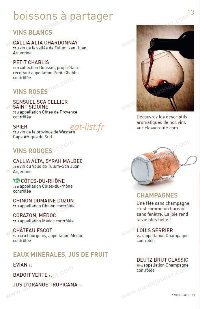770 Seven Seventy — carte page 5
