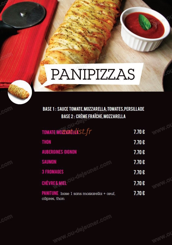 770 Seven Seventy — carte page 9