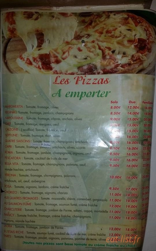 Bella Vita — carte page 4