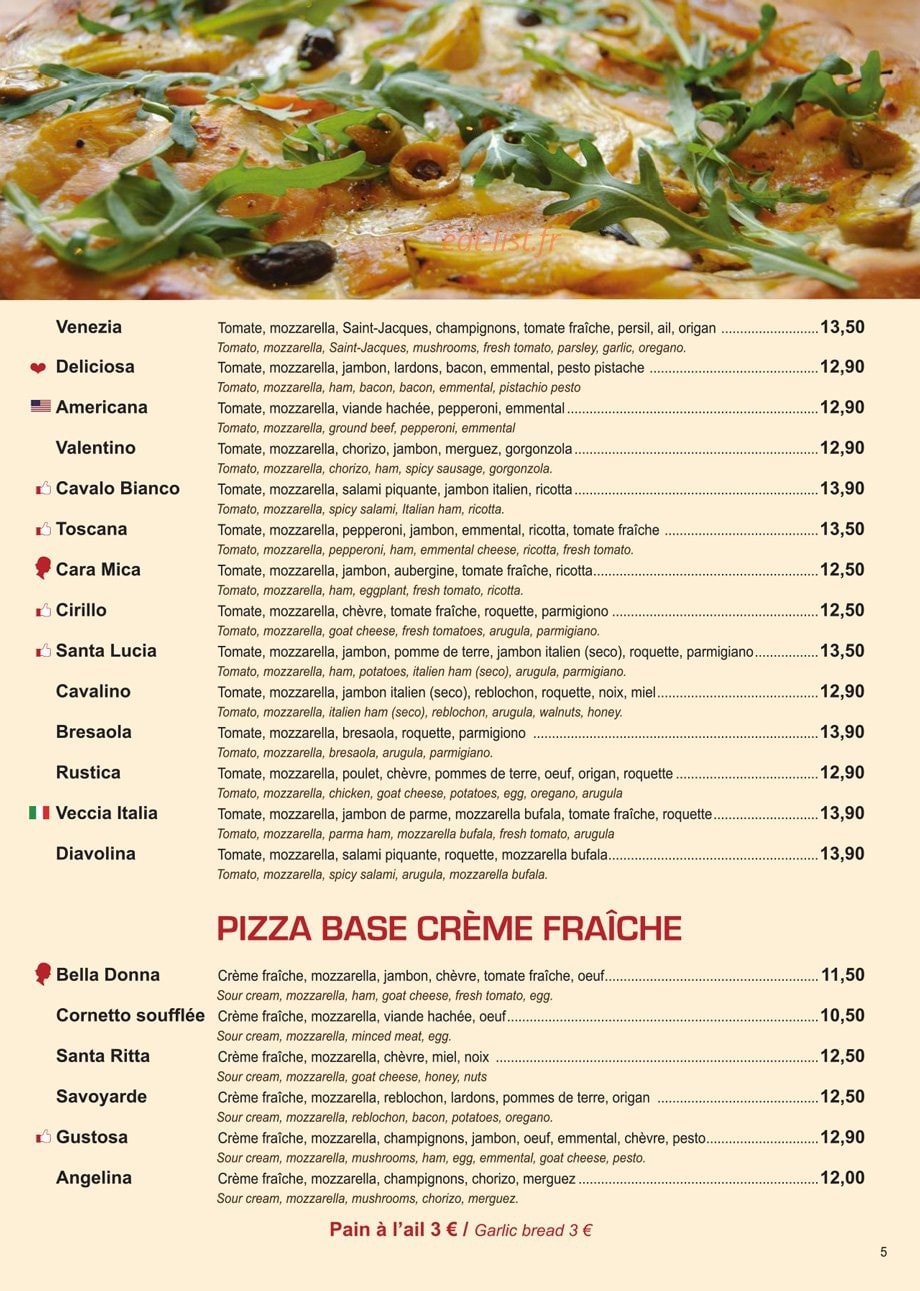 Cirillo — carte page 4