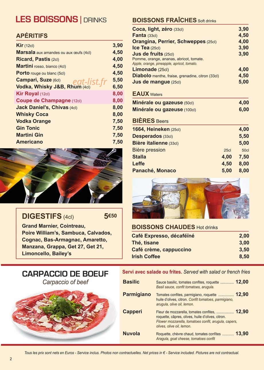 Cirillo — carte page 1