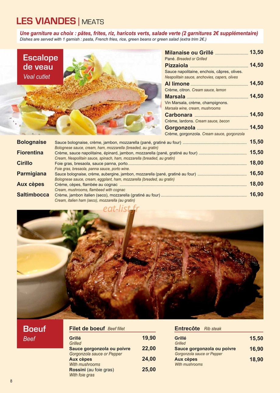 Cirillo — carte page 7