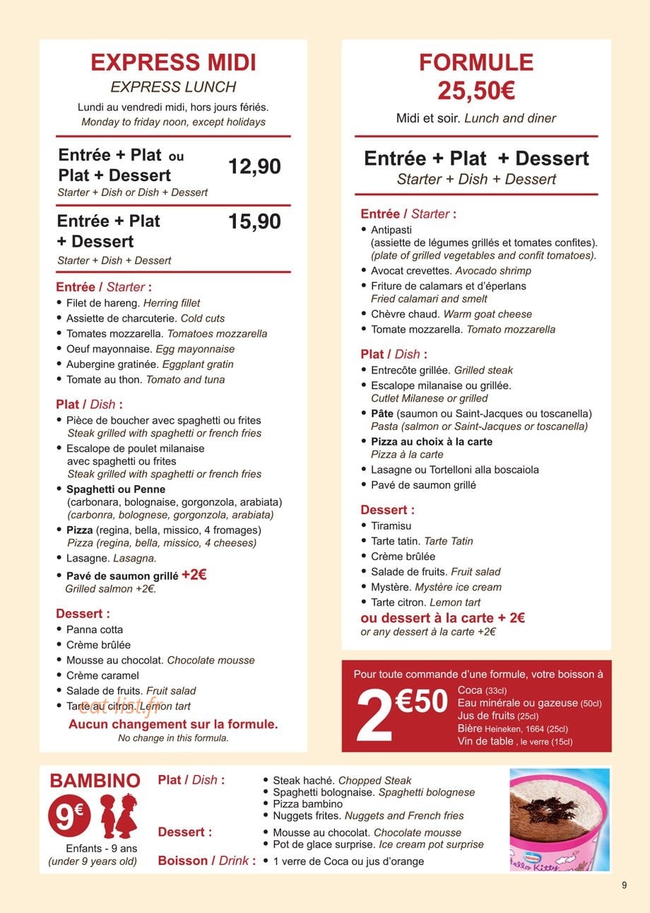 Cirillo — carte page 8