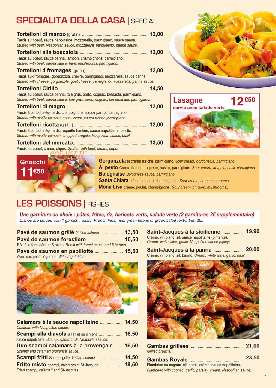 Cirillo — carte page 6
