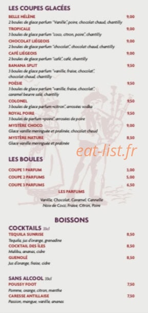 La Bolée d'Arvor — carte page 2