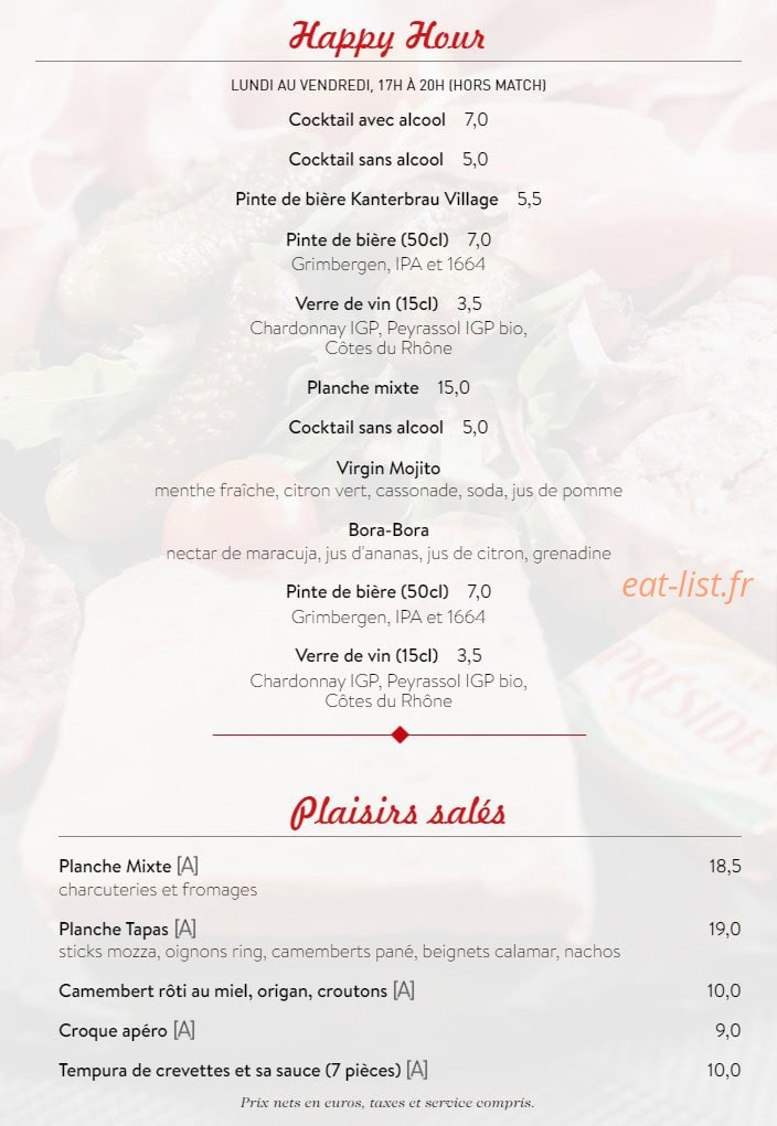 Le Paris Sports — carte page 13