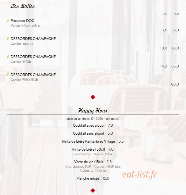 Le Paris Sports — carte page 6