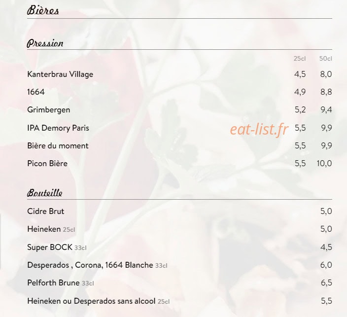 Le Paris Sports — carte page 11