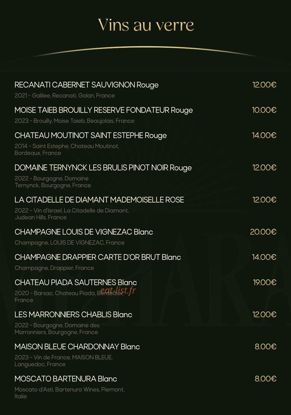 Mehara — carte page 19